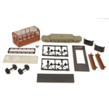 H0 Ersatzteile Halling Weißmodelle und Bausätze Oldtimer Neutral Beiwagen BS, Teilesatz Straßenbahn ohne Vorbild, unlackiert, unbedruckt, keine Bauanleitung, etc.....................