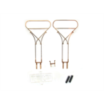 N Halling Ersatzteile Lyrabügel für Oldtimer Tram Rom, MS Mischbauweise, Teilesatz, etc..................