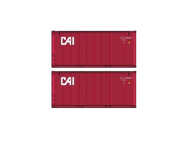 N Ausstattung Container Set 2st.2x, 20´, " CAI ", etc....................................................