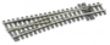 H0m Gleis Code 75 Weiche, links, 160mm, R508mm, 10°, Holzschwelle, etc.......................................................................................