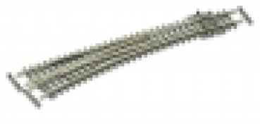 N Gleis Code 55, Bogenweiche links, Holzschwelle, 160mm, R 914mm, R 457mm, 10° Herzstück, etc...........................................................