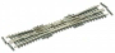 N Gleis Code 55, Kreuzungsweiche doppelt, Holzschwelle, 154mm,  R 511, 10° Herzstück leit., etc...........................................................
