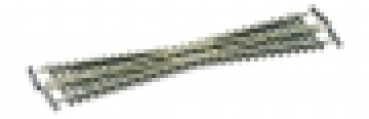 N Gleis Code 55 Kreuzung lang, Holzschwelle, 187mm, 8° Herzstück leitend, etc............................................................................................