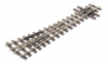 H0e Gleis Code 80 Weiche, rechts, 143mm, R457mm, 14°, Holzschwelle, etc................................................................................