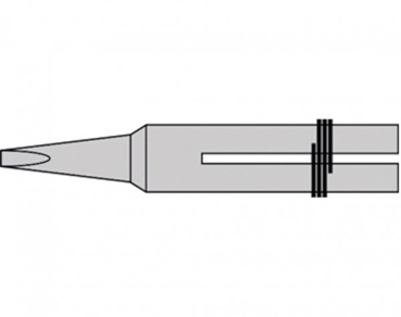 Werkzeug Lötspitzen & Zubehör Lötspitze lang, 2,2mm, Meißelform, etc............................................................................