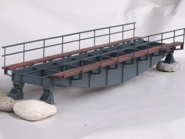 I TI 56 Blechträgerbrücke 56x 15x 10,5cm mit Holzlaufsteg, etc.......................................................