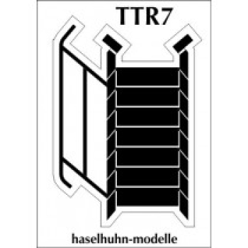 TT Ausschmückung BS Treppe mit Handlauf Stufen 7x, etc.....................................................................................