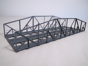 H0 VB 30- 64 Vorflutbrücke gerade, Bogen, grau, 30x 6,4x 5,8cm , etc.................................................................................