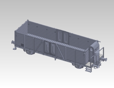 H0 F SNCF Güterwagen offen, Villach, 2A Ep.III, französische Lager, Änderungen,