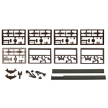 H0e Halling Zurüstteile Kompletter Zurüstsatz für 5090 mit eckigen Scheinwerfer, etc............................................