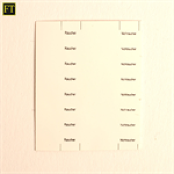 H0 Halling Tafeln Tafeln Schilder 8x Raucher, 8x Nichtraucher, KS, etc........................