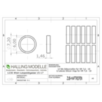 Halling Ersatzteile Haftreifen ( 12x ), etc.........................