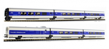 H0 E RENFE Wagengarnitur Pendular 6teilig, 1A, Ep.V,  " Largo Recorrido ", etc.......................