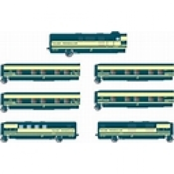 H0 E RENFE Wagengarnitur Trenhotel Talgo 6teilig, 1A, Ep.IV,  blau beige, etc....................