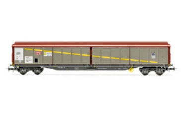 H0 E RENFE Schiebewandwagen, JJPD,  4A, Ep.V- VI, silber met. braun ,