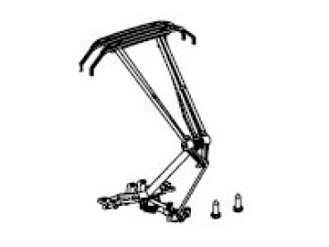 H0 Piko Ersatzteile D DB Elektrolokomotive E410 001, 4A, Ep.III, blau, Einholmstromabnehmer NS- SNBC, etc...........................