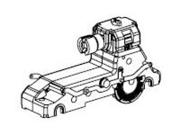 H0 Ersatzteile Elektrolokomotive BR E410/ 184, Ep.III, Getriebeeinheit, etc.....................................................