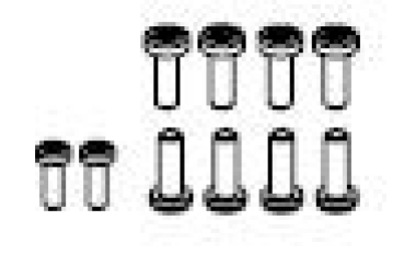 H0 Piko Ersatzteile D DB Elektrolokomotive E410 001, 4A, Ep.III, blau, Schrauben, 10teilig, etc.................