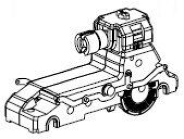 H0 Piko Ersatzteile D DB Elektrolokomotive E410, 4A, Ep.III, Getriebeeinheit für AC- Schleifer, etc.....................
