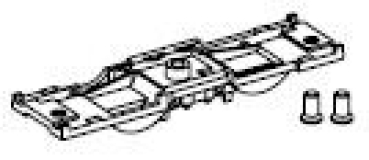 H0 Piko Ersatzteile D DB Elektrolokomotive E410, 4A, Ep.III, Getriebeabdeckung unten AC- Schleifer, etc................