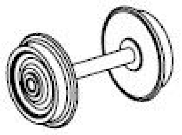 H0 Ersatzteile Radsatz St.1x, etc............................................................
