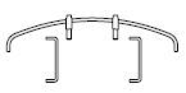 H0 Piko Ersatzteile PL PKP Elektrolokomotive BR 183 Handstangen teilig 3, etc..............................................................