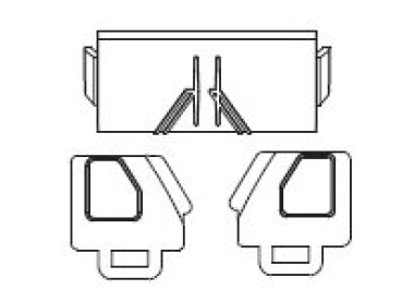 H0 Piko Ersatzteile PRI Elektrolokomotive BR 186 Fenster, etc.......................................................................