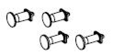 H0 Piko Ersatzteile D DB Elektrolokomotive BR 112 311, 4A, Ep.IV, Puffer, etc........................