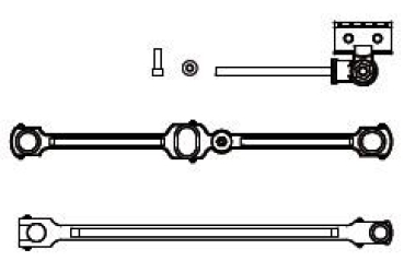 G Piko Ersatzteile Dampflokomotive grün Steuerungsteile links, etc.....................................................................