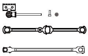 G Piko Ersatzteile Dampflokomotive grün Steuerungsteile rechts, etc..................................................................................
