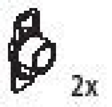 G Piko Ersatzteile D DB Dampflokomotive BR 80 Laterne mit Linse, St.2x, etc......................................................................