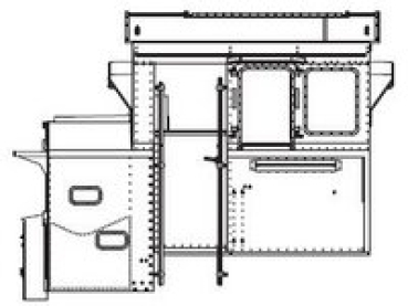 G Piko Ersatzteile D DB Dampflokomotive BR 64 105 Führerhaus, etc...............................................................