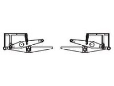 G Piko Ersatzteile Dampflokomotive BR 64, Ausgleichshebel für Nachläufer, etc.....................................
