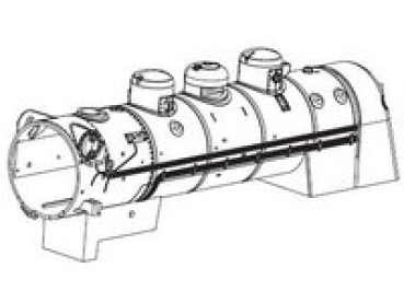 G Piko Ersatzteile D DR Dampflokomotive BR 24, Kessel mit Anbauteilen, etc.......................................