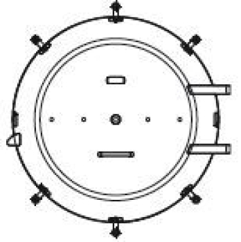 G Piko Ersatzteile D DR Dampflokomotive BR 95, Rauchkammertür, etc.......................................
