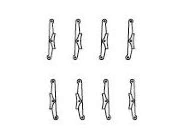 G Piko Ersatzteile D DR Dampflokomotive BR 95, Bremsbacken links- rechts, St.8x, etc...............................