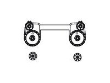 G Piko Ersatzteile D DR Dampflokomotive BR 95, Zylinder, etc......................................