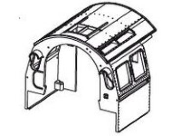 G Piko Ersatzteile D DR Dampflokomotive BR 50, Führerhaus, etc........................................