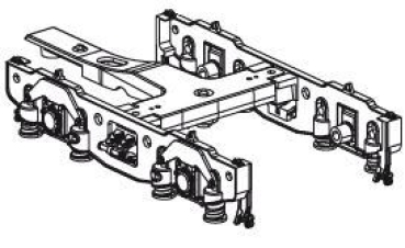 G Piko Ersatzteile D DR Dampflokomotive BR 50, Drehgestell vorne Tender, etc........................................