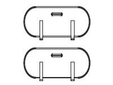 G Piko Ersatzteile D DR Dampflokomotive BR 50, Wasserkastendeckel, St.2x, etc.......................................