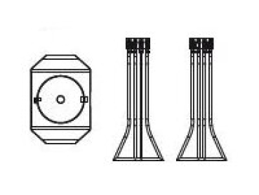 G Piko Ersatzteile D DR Dampflokomotive BR 50, Sandkasten mit Sandfallrohren, etc.......................................