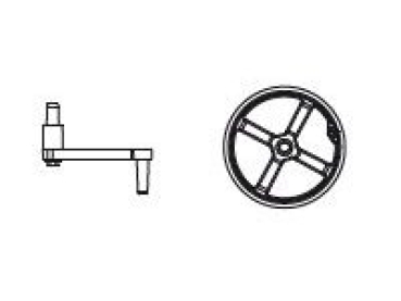 G Piko Ersatzteile D DR Dampflokomotive BR 50, Regelheber, Steuerungsrad, etc............................