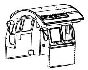 G Piko Ersatzteile D DB Dampflokomotive BR 50, Führerhaus, etc........................................