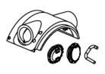 G Piko Ersatzteile D DB Dampflokomotive BR 50, Oberflächenvorwärmer, etc............................................