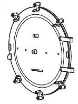 G Piko Ersatzteile D DB Dampflokomotive BR 50, Rauchkammertür, etc......................................