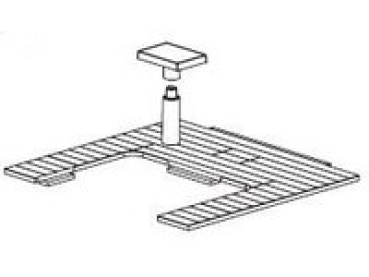 G Piko Ersatzteile D DR Dampflokomotive BR 94, Führerhausboden mit Sitz, et...............................