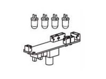 G Piko Ersatzteile D DR Dampflokomotive BR 94, Triebwerksbeleuchtung, etc...............................