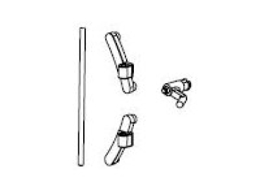 G Piko Ersatzteile D DB Dampflokomotive BR 94, Ep.III, Rauchkammertür Scharnier, etc................................