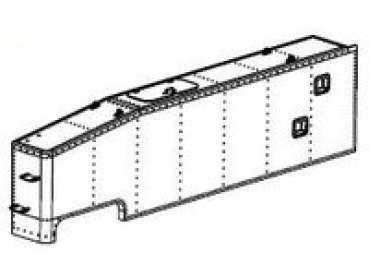 G Piko Ersatzteile D DB Dampflokomotive BR 94, Ep.III, Wasserkasten links, etc................................