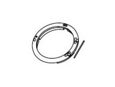 G Piko Ersatzteile D DR Dampflokomotive BR 91.3, Ep.III, Rauchkammertürrahmen mit Scharnieren und Stift, etc.........................